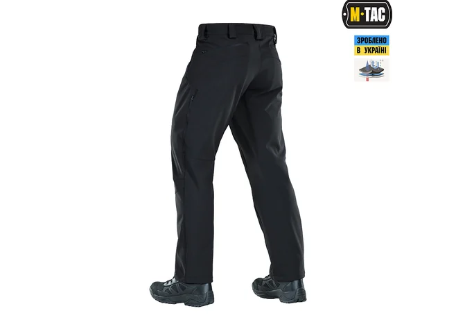 Штани M-Tac Soft Shell Vent Black Фото 2